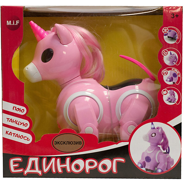 

Интерактивная игрушка M.i.F. Единорог, Розовый, Интерактивная игрушка M.i.F. Единорог