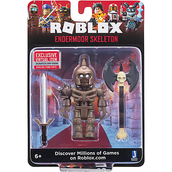 фото Фигурка героя jazwares roblox endermoor skeleton, 8 см