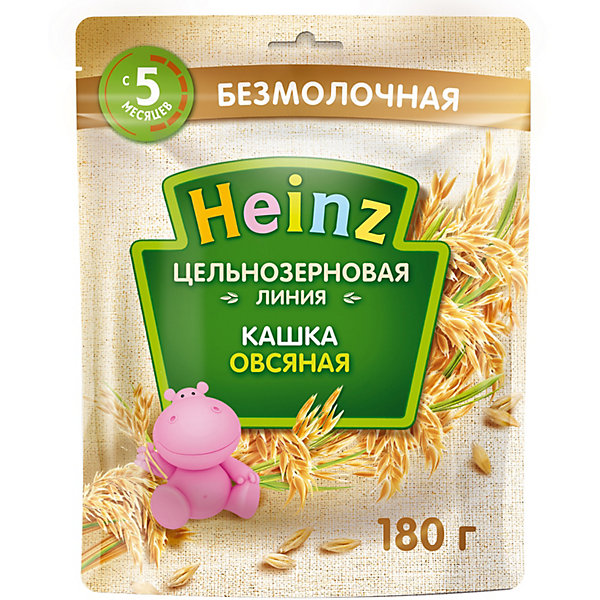 фото Каша heinz цельнозерновая овсяная, с 5 мес