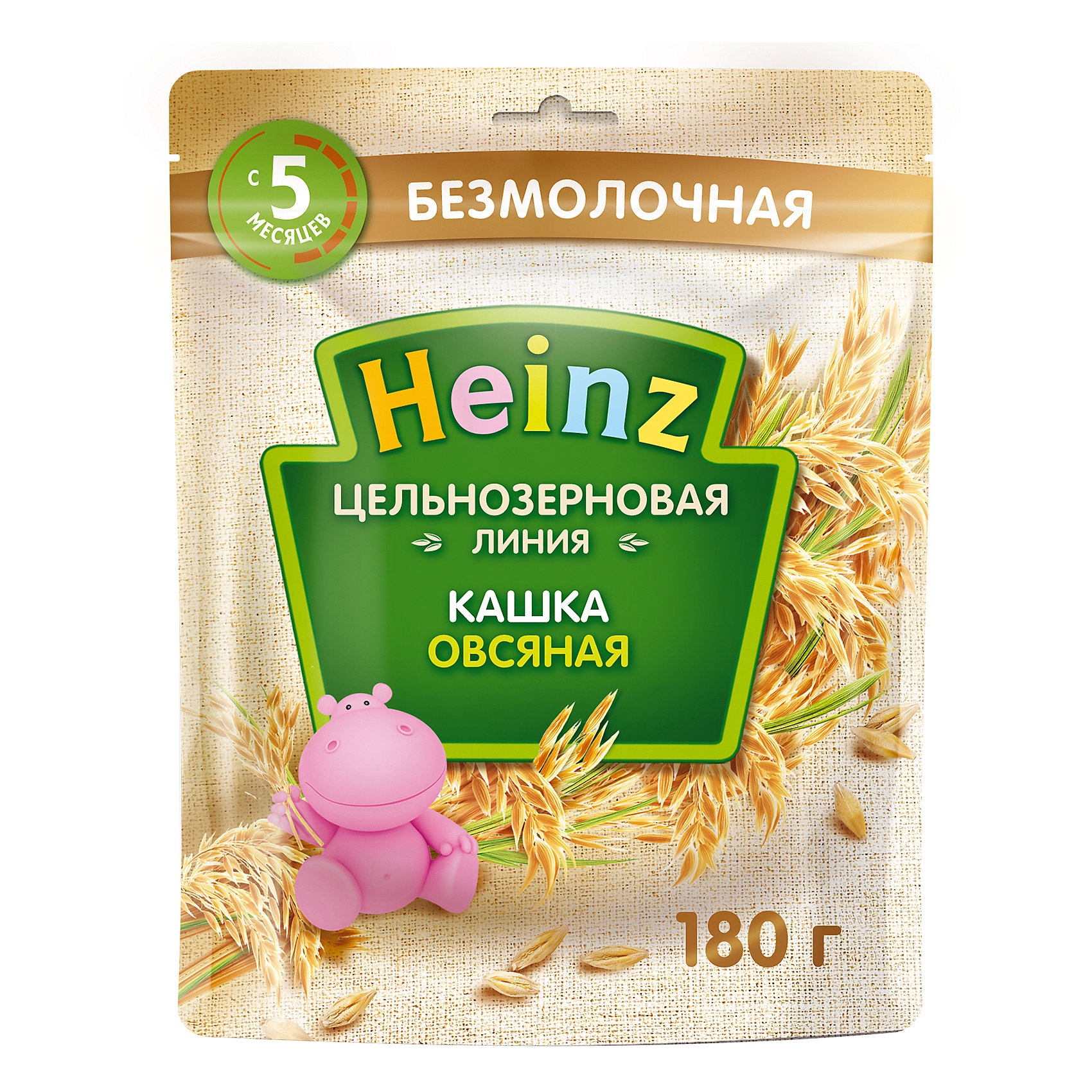 фото Каша heinz цельнозерновая овсяная, с 5 мес