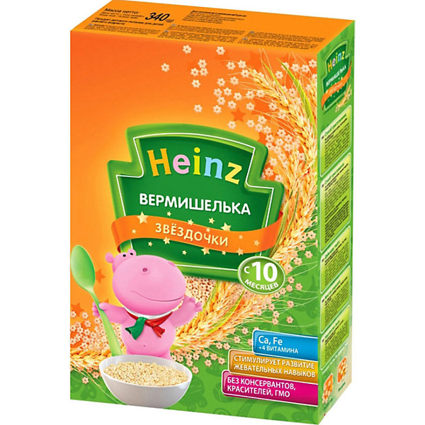 

Вермишелька Heinz Звёздочки, с 10 мес