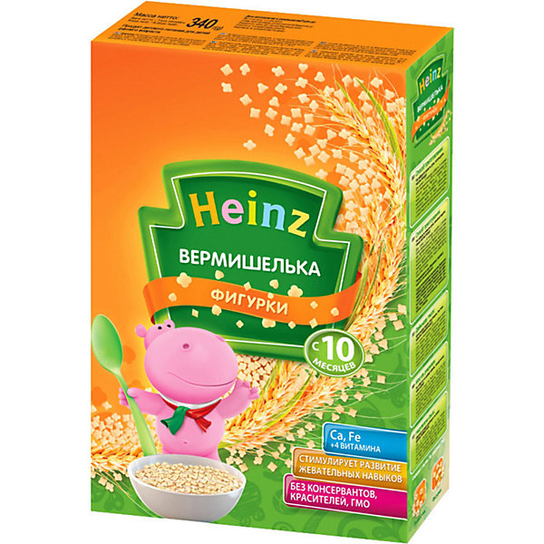 

Вермишелька Heinz Фигурки, с 10 мес