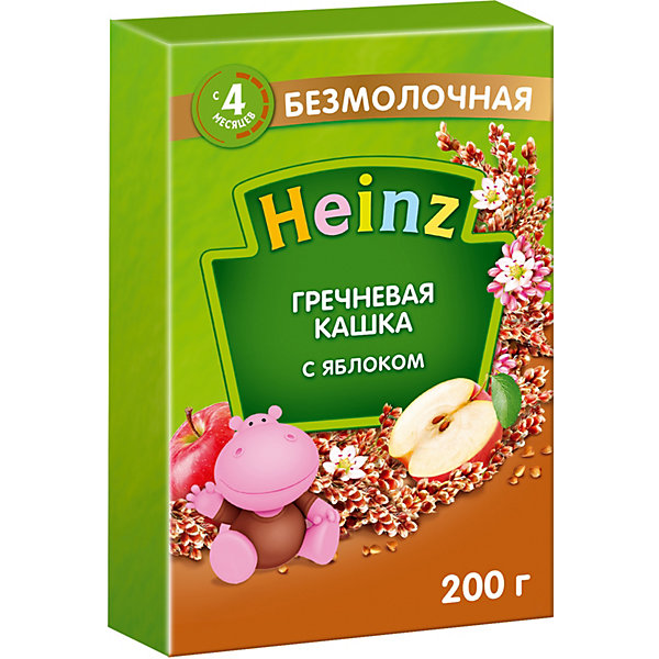 

Каша Heinz гречневая с яблоком, с 4 мес