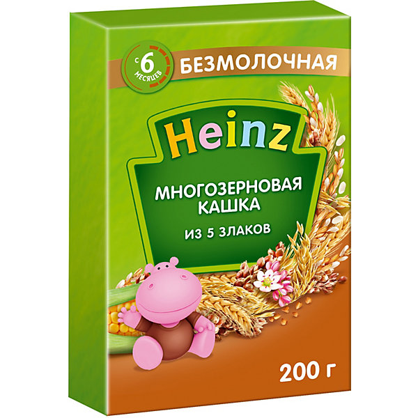 

Каша Heinz многозерновая 5 злаков, с 6 мес