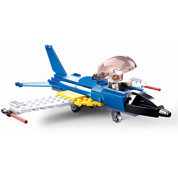 

Конструктор Sluban "Авиация" Учебный самолёт, 116 деталей, Разноцветный, Конструктор Sluban "Авиация" Учебный самолёт, 116 деталей