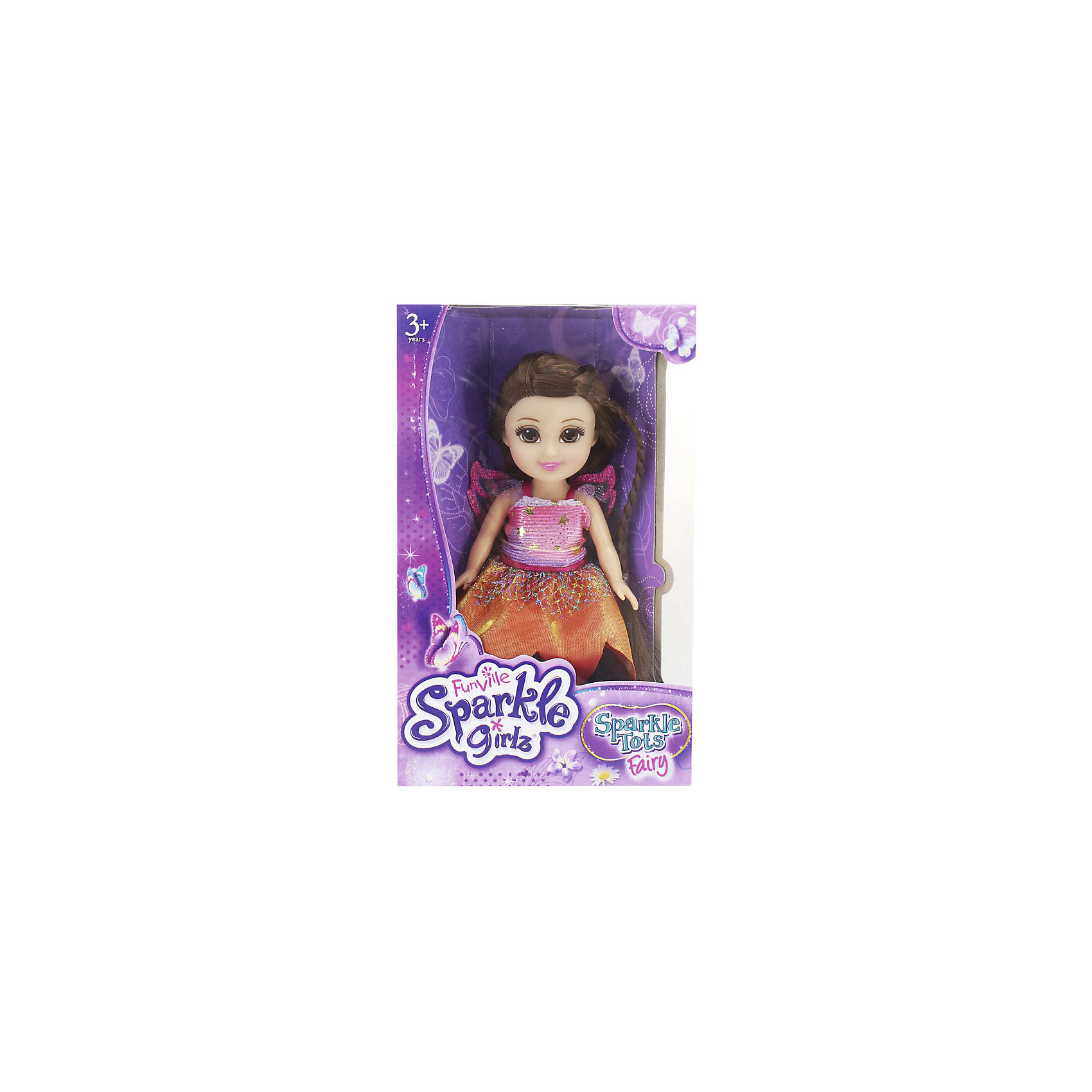 Кукла "Сказочная фея", 15,5 см Sparkle Girlz 15279164