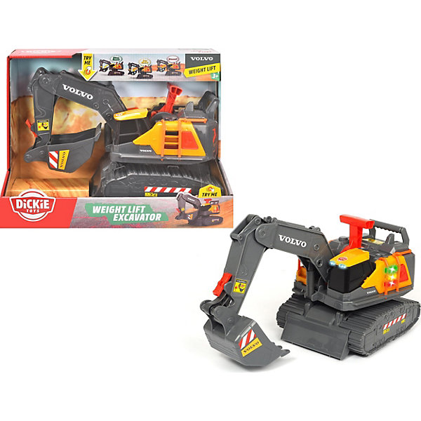 

Экскаватор Dickie Toys Volvo, свет, звук, 30 см