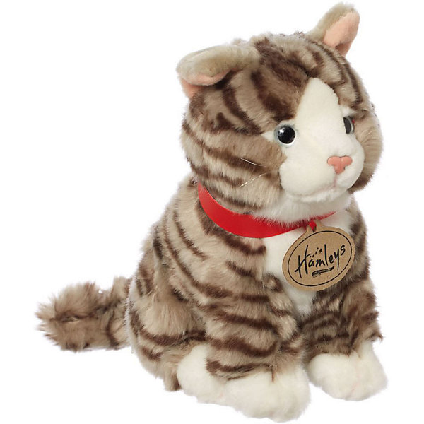 

Мягкая игрушка Hamleys Полосатая кошка, 18 см