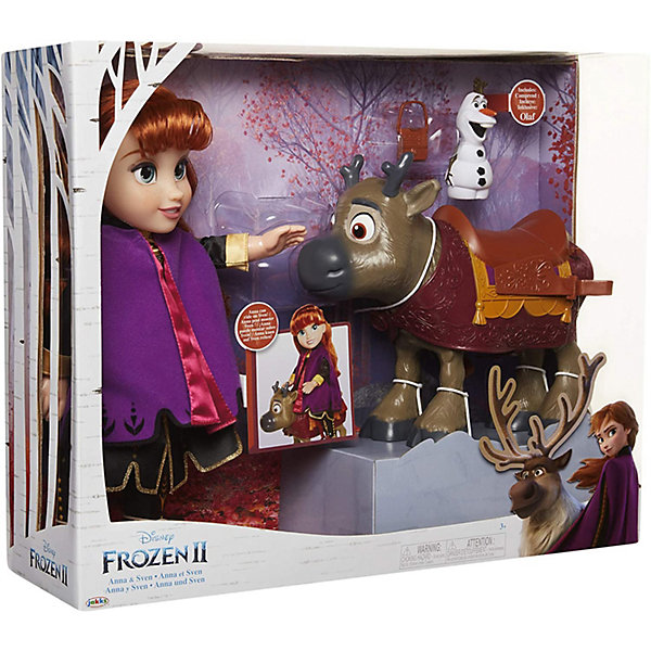 Jakks Pacific Игровой набор Jakks Pacific Анна и Свэн Холодное сердце 2