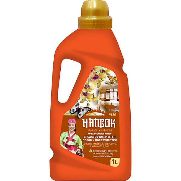 

Средство для мытья полов и поверхностей Hanbok, 1000 мл