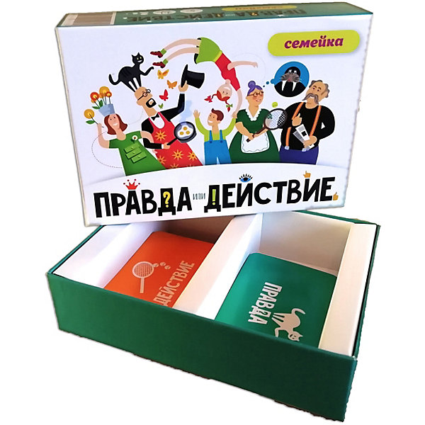 

Настольная игра Экивоки Правда или действие! Семейка