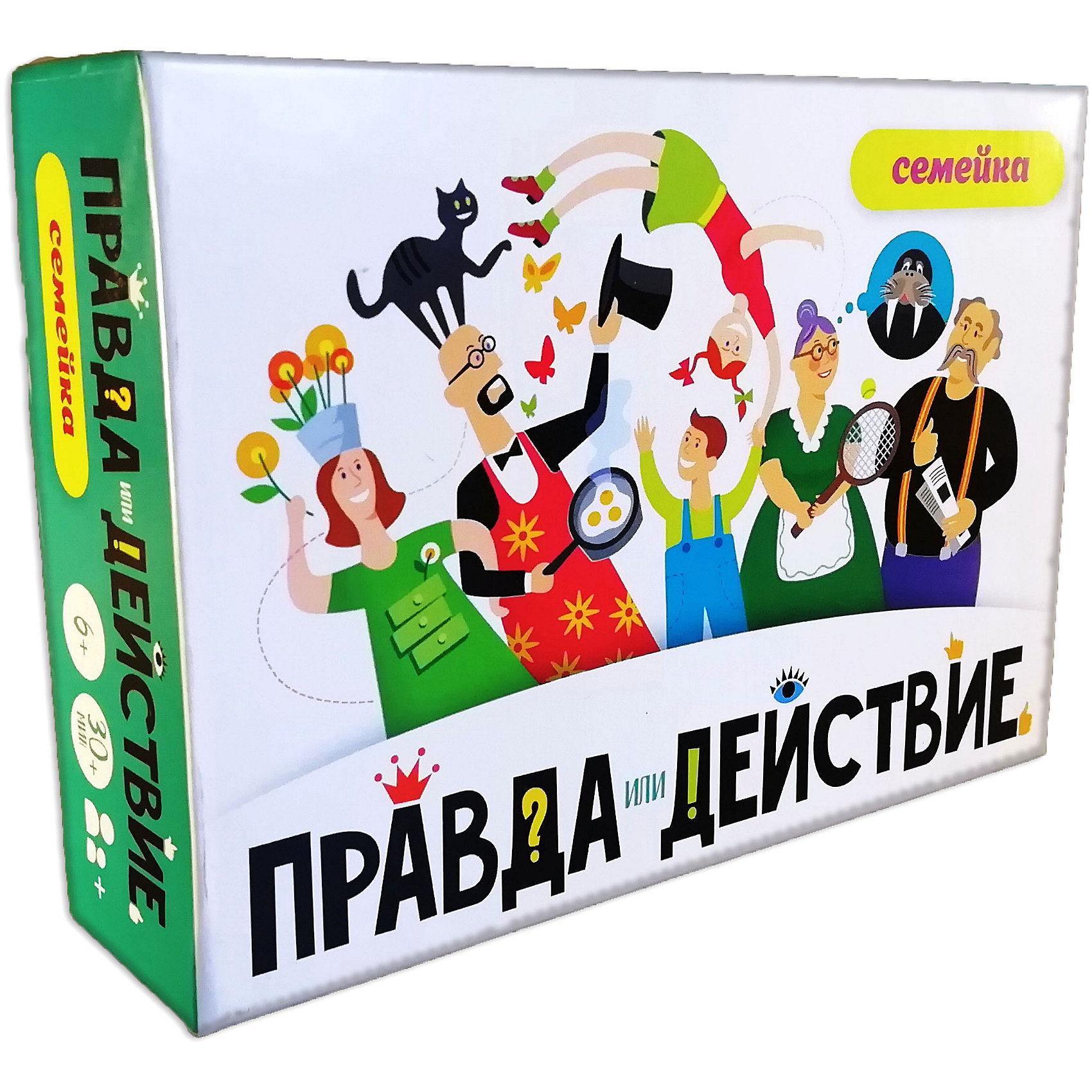 фото Настольная игра экивоки правда или действие?! семейка