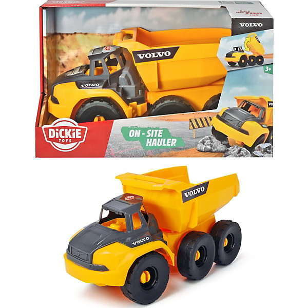 

Грузовик Dickie Toys Volvo, 26 см, Желтый, Грузовик Dickie Toys Volvo, 26 см