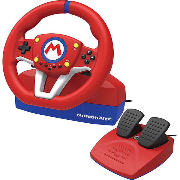 

Руль Hori Nintendo Switch Mario Kart racing wheel pro, NSW-204U, Разноцветный, Руль Hori Nintendo Switch Mario Kart racing wheel pro, NSW-204U