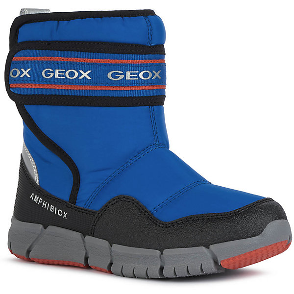 

Утеплённые сапоги Geox, Синий/красный, Утеплённые сапоги Geox