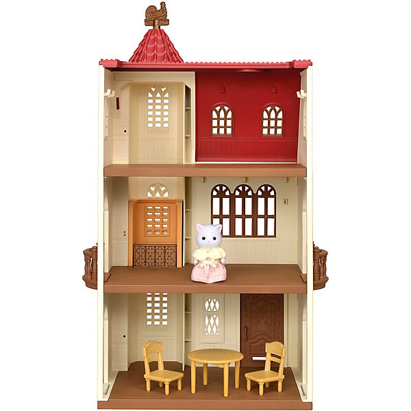 фото Игровой набор sylvanian families трехэтажный дом с флюгером эпоха чудес