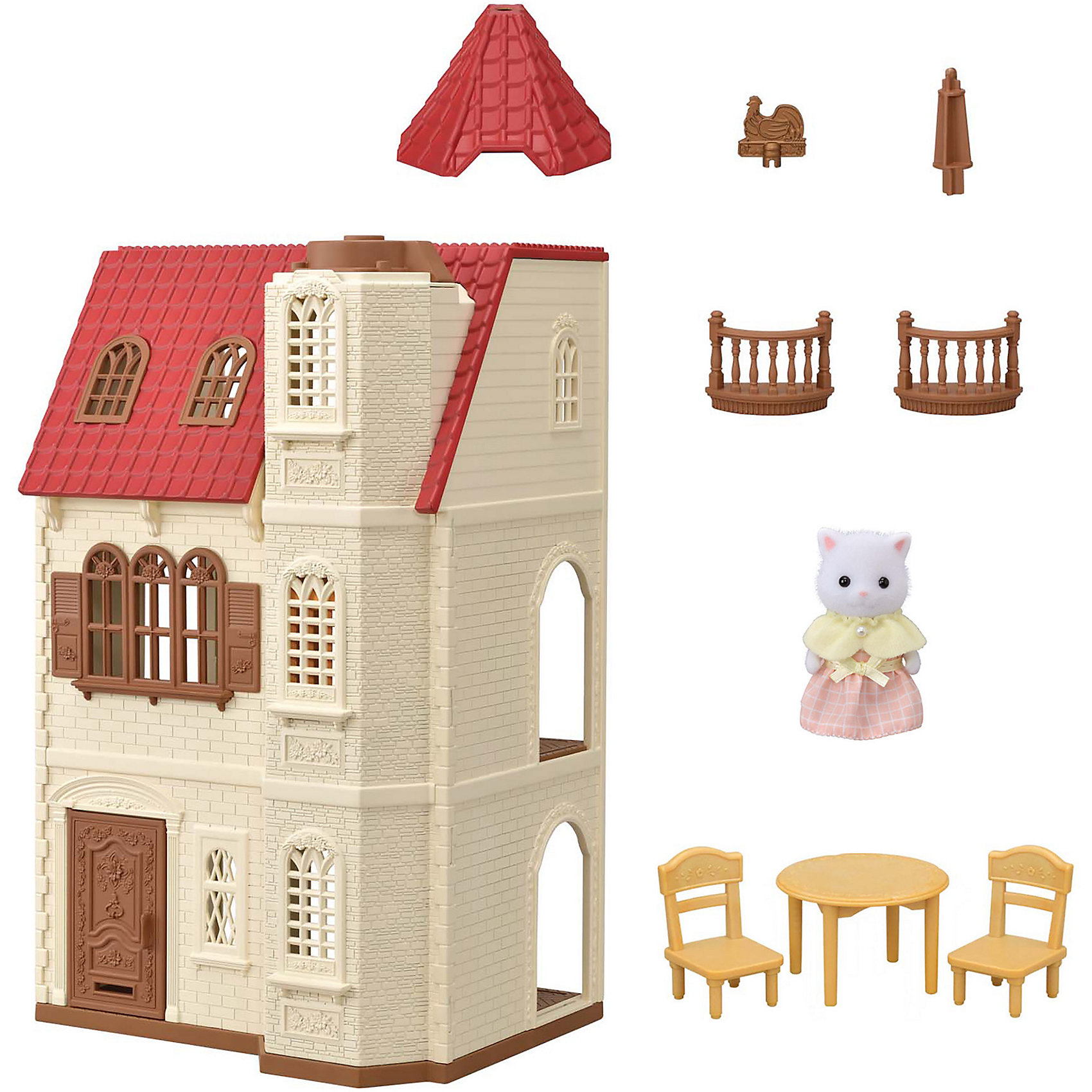 фото Игровой набор sylvanian families трехэтажный дом с флюгером эпоха чудес