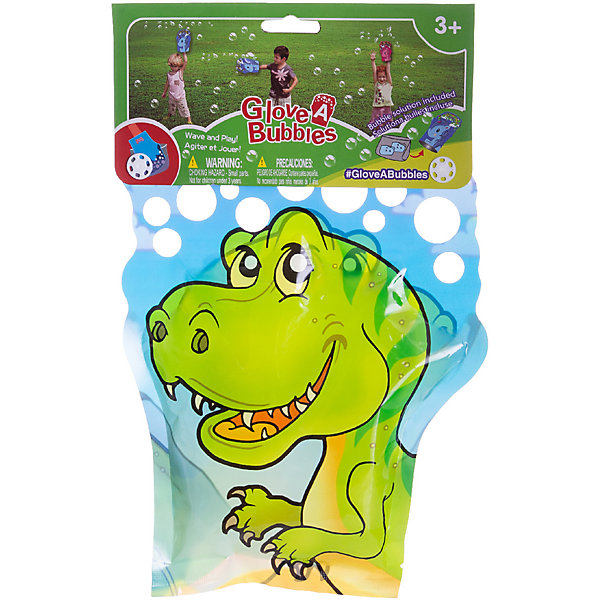 фото Мыльные пузыри-перчатка junfra "динозавр" junfa toys