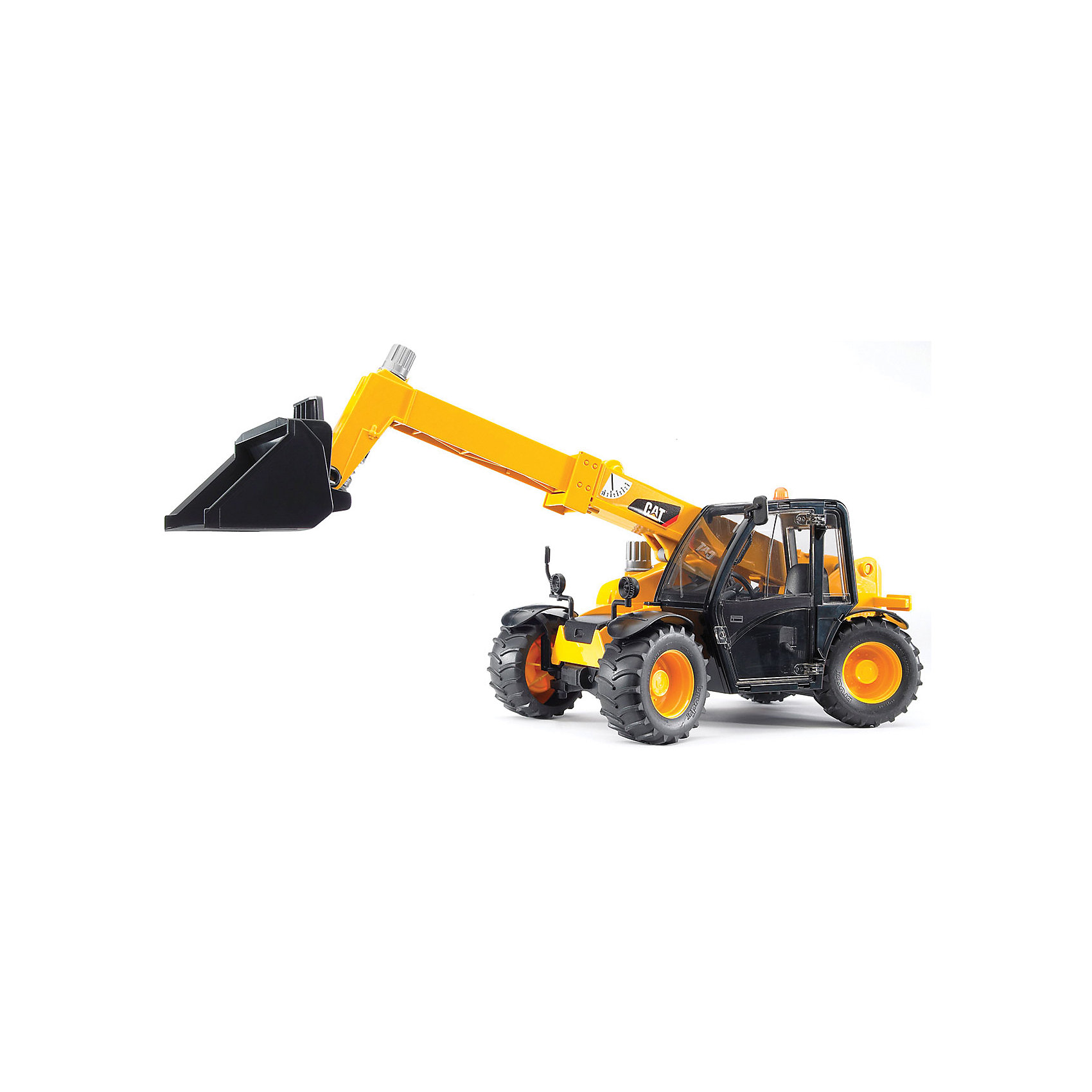 Погрузчик колёсный CAT Telehandler с телескопическим ковшом Bruder 15328792