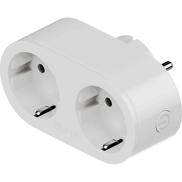 

Умная розетка Elari Smart Socket Dual, Белый, Умная розетка Elari Smart Socket Dual