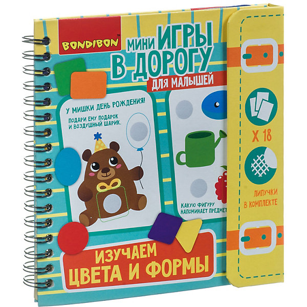 

Развивающая игра Bondibon Изучаем цвета и формы