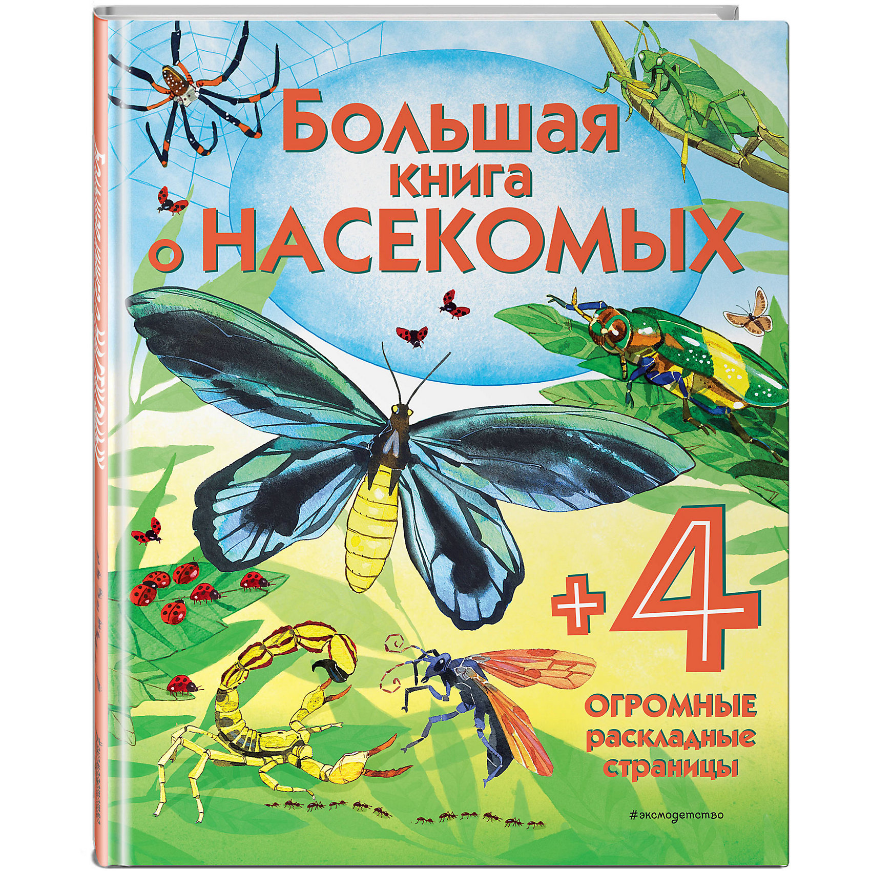 фото Большая книга о насекомых эксмо