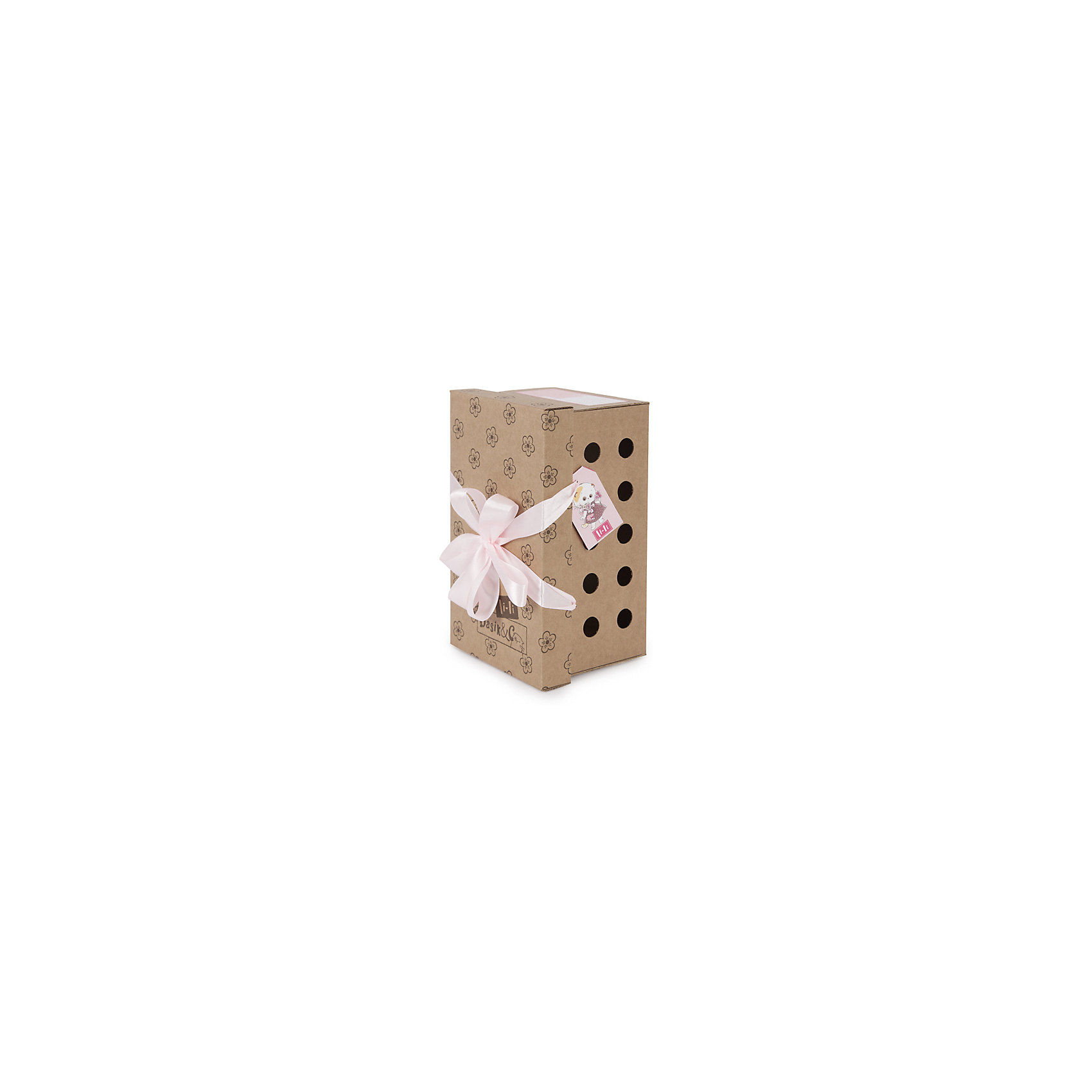 Мягкая игрушка Кошечка Ли-Ли в платье с цветочным принтом, 24 см Budi Basa 15448877
