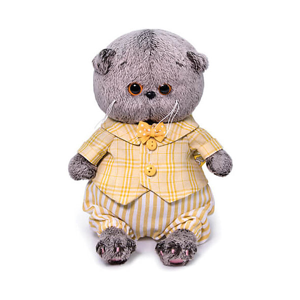 

Мягкая игрушка Budi Basa Кот Басик Baby в костюмчике, 20 см, Коричневый, Мягкая игрушка Budi Basa Кот Басик Baby в костюмчике, 20 см