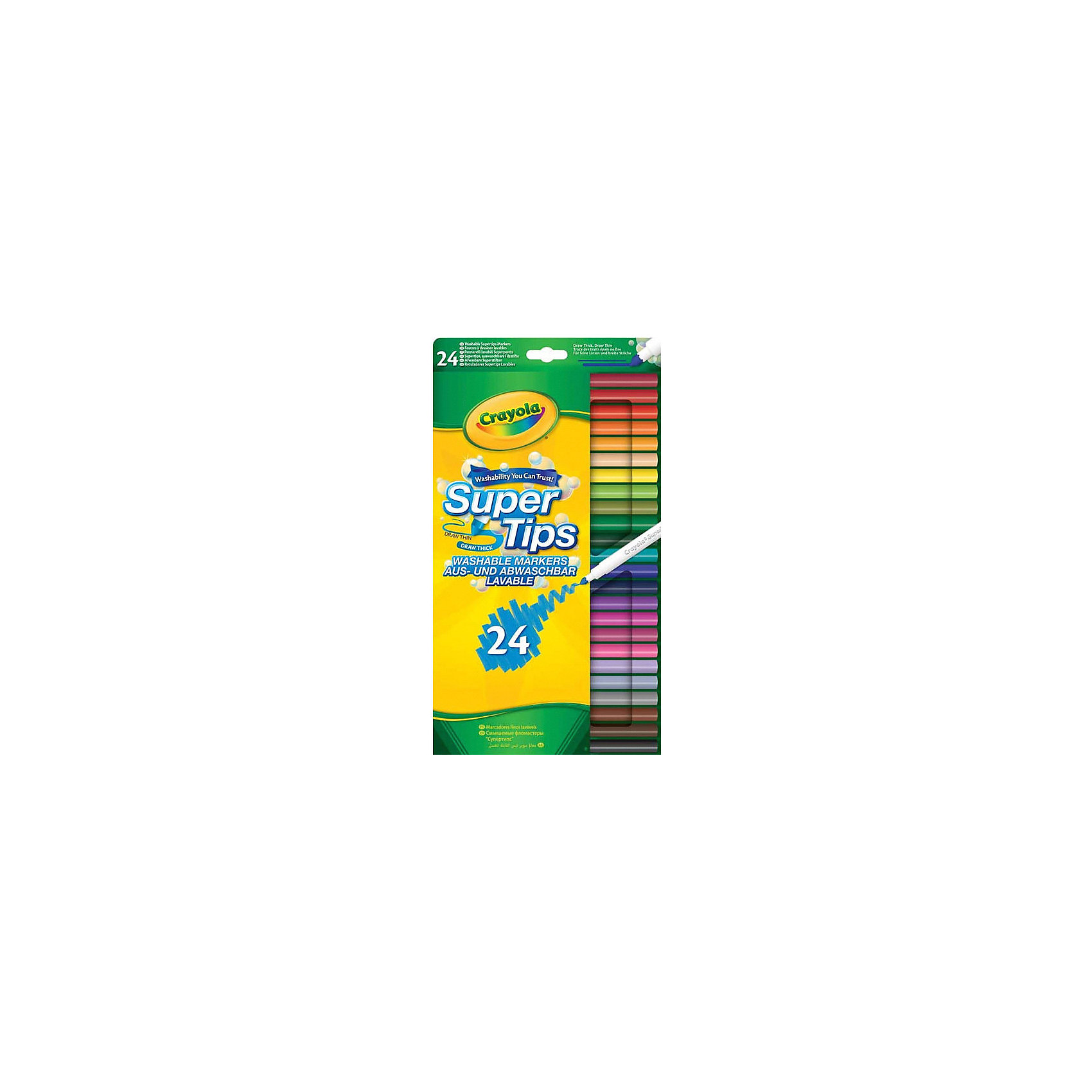 фото Смываемые фломастеры crayola