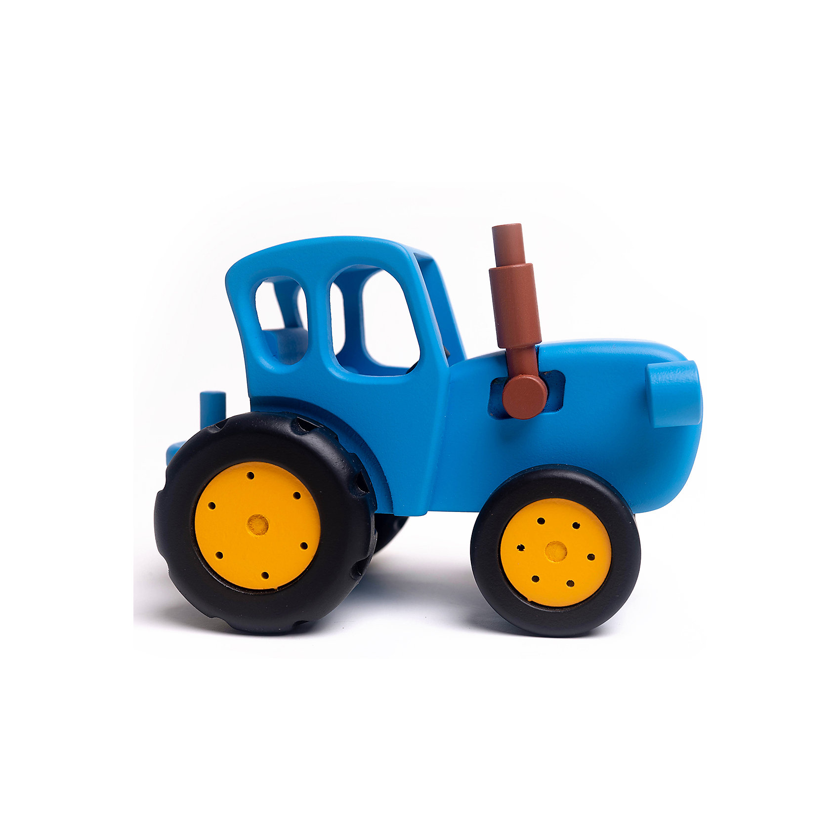 фото Игрушка деревянная bochart синий трактор