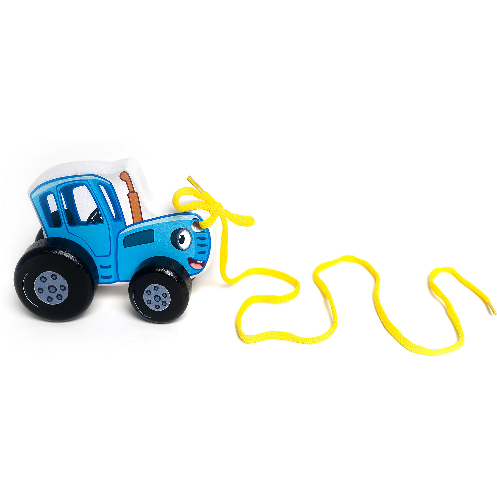 фото Игрушка-каталка bochart синий трактор