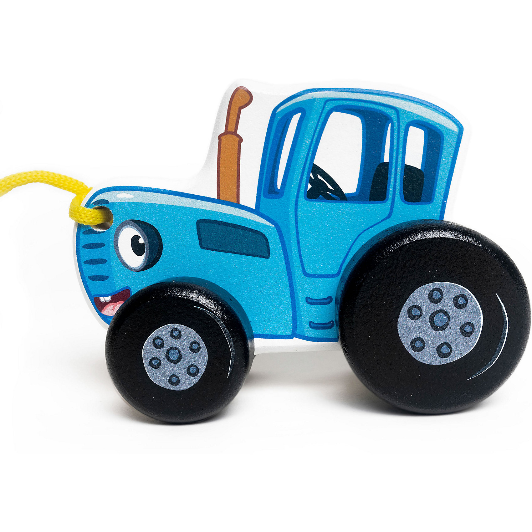 фото Игрушка-каталка bochart синий трактор