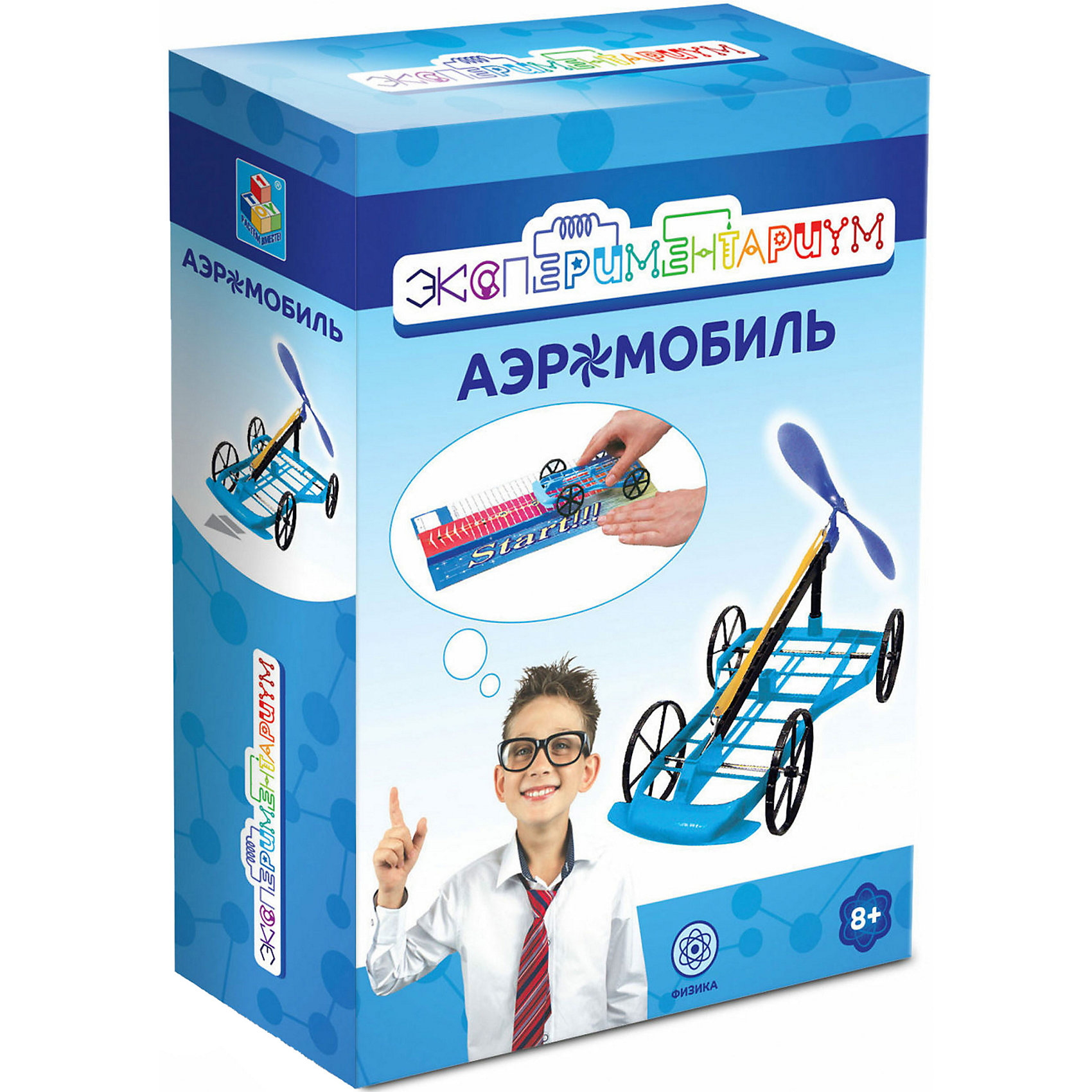 Набор Экспериментариум Аэромобиль 1Toy 15505882