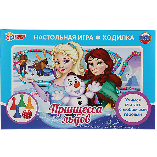 

Настольная игра-ходилка Умные игры "Принцесса льдов, Настольная игра-ходилка Умные игры "Принцесса льдов"