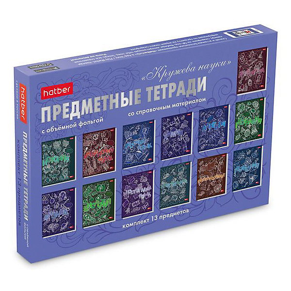 

Комплект предметных тетрадей Hatber, 13 предметов