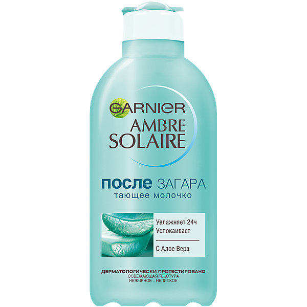 Молочко после загара Garnier Ambre Solaire с алоэ вера, 200 мл 15521564