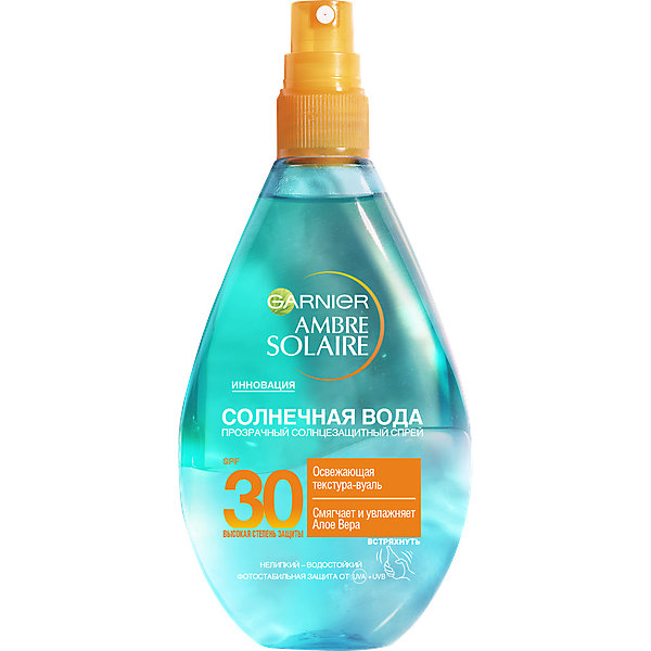 Спрей для тела Garnier Ambre Solaire Солнечная вода SPF 30 , 150 мл 15521570