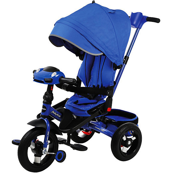 

Трёхколёсный велосипед Moby Kids New Leader 360° Air Car New, 12x10, Atlantikblau, Трёхколёсный велосипед Moby Kids New Leader 360° Air Car New, 12x10