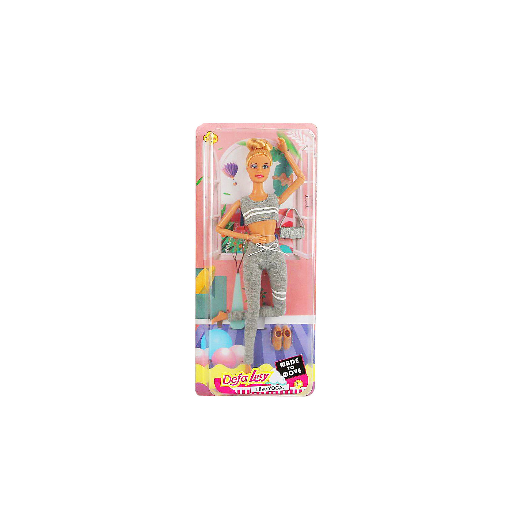 Кукла "Занятия йогой", 29 см Defa Lucy 15523398