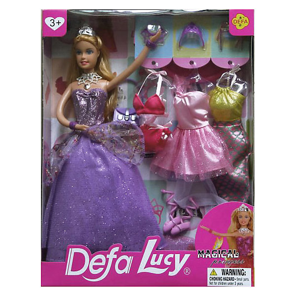 

Кукла Defa Lucy "Красотка", 29 см, Фиолетовый, Кукла Defa Lucy "Красотка", 29 см