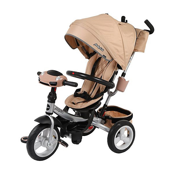 

Трёхколёсный велосипед Moby Kids New 360° Air Car, 12x10, Бежевый, Трёхколёсный велосипед Moby Kids New 360° Air Car, 12x10