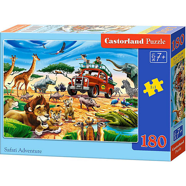 

Пазл Castorland Сафари, 180 деталей