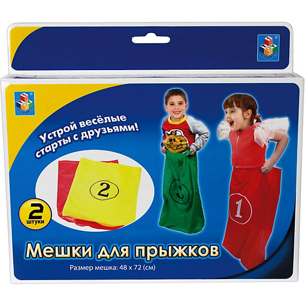 

Мешки для прыжков 1Toy, Разноцветный, Мешки для прыжков 1Toy