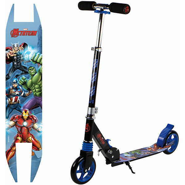

Двухколёсный самокат 1Toy Marvel Мстители, Atlantikblau, Двухколёсный самокат 1Toy Marvel Мстители