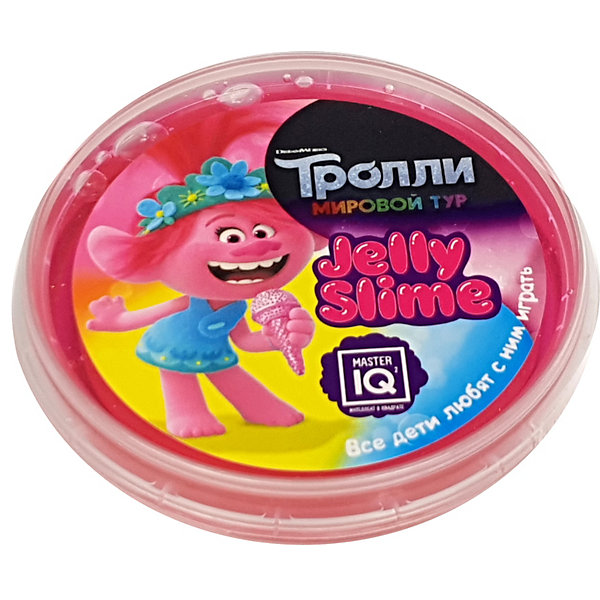 фото Слайм master iq2 jelly slime в шайбе, 75 гр