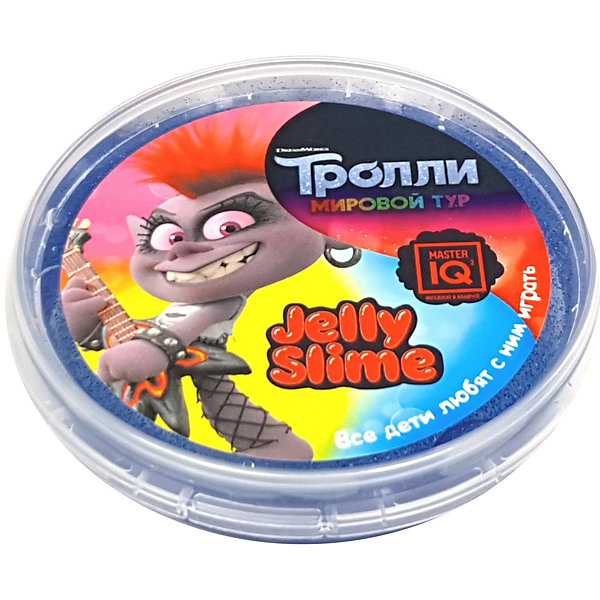 фото Слайм master iq2 jelly slime в шайбе, 75 гр