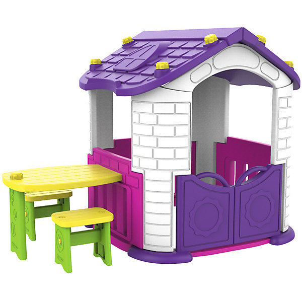 

Игровой домик Toy Monarch со столиком, Белый, Игровой домик Toy Monarch со столиком