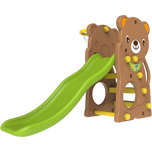 

Игровая горка Toy Monarch "Мишка, Коричневый, Игровая горка Toy Monarch "Мишка"