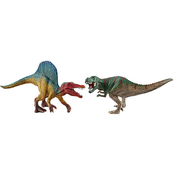 

Спинозавр и Трекс Schleich, мини, Зеленый, Спинозавр и Трекс Schleich, мини