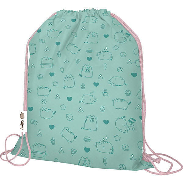 

Мешок для обуви Pusheen, Зеленый, Мешок для обуви Pusheen